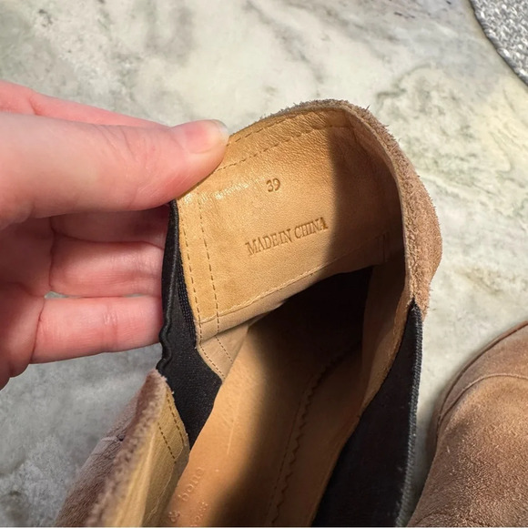 Rag & Bone Tan Suede Chelsea Boots - Women’s 39 - Picture 8 of 13